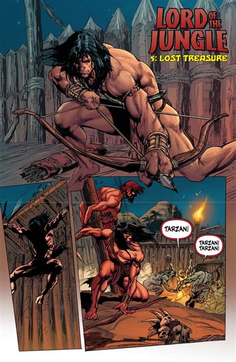 Tarzan and the lost city 1998. Dynamite® Lord Of The Jungle #5