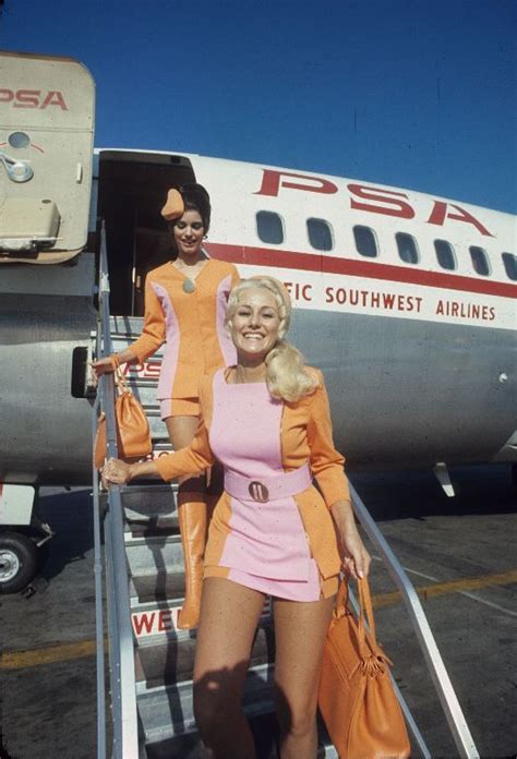 My flight attendant on my flight to vegas. File:Pacific Southwest Airlines female flight attendants.jpg - Wikimedia Commons