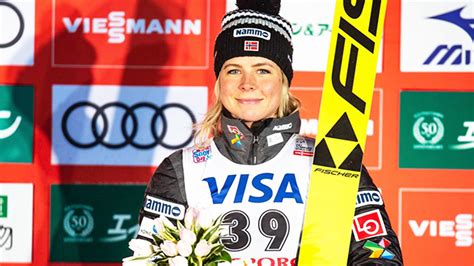 Maren lundby (née le 7 septembre 1994) est une sauteuse à ski norvégienne. Maren Lundby Jan 26 VG - The Norwegian American