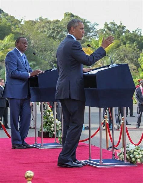 The oxford comma vexes many a writer (to use or not to use!). President Barack Obama and President Uhuru Kenyatta At ...