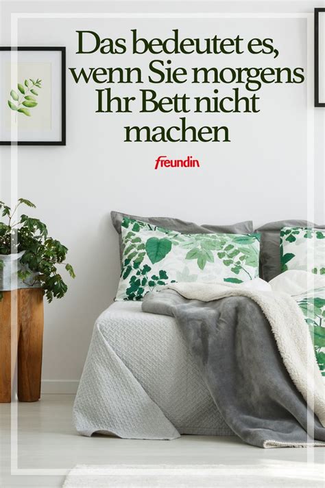 To be ill in bed: Studie: Das bedeutet es, wenn Sie Ihr Bett nicht machen ...