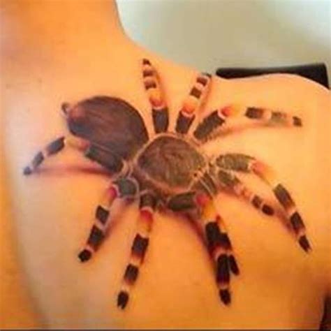 Such tattoos as the awesome tarantula tattoo by alex bruz are frightening. 3D Tarantula Tattoo Design for Girls - | TattooMagz ...