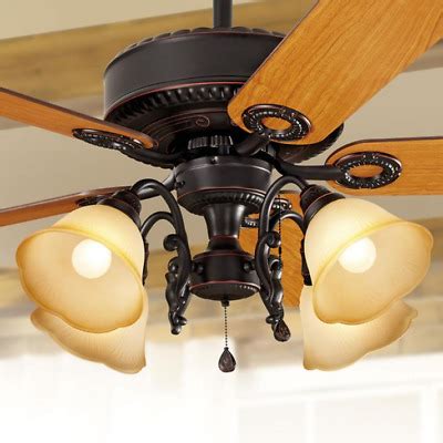 Although these options are usually for the more affluent, the prices offered will make the deals irresistible. 52" Ceiling Fan Unique Brushed Bronze Fixture Fancy Branch ...