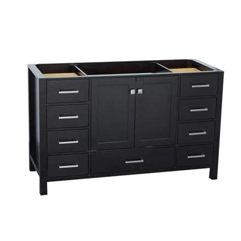Check spelling or type a new query. ARIEL Cambridge 54-in Espresso Bathroom Vanity Cabinet in ...
