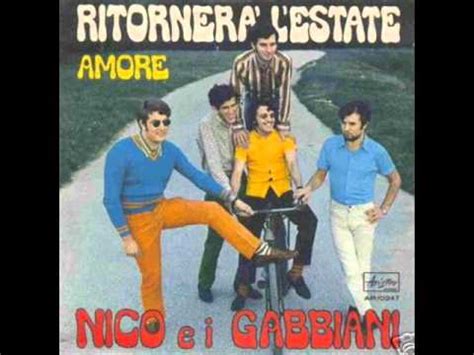 Sempre più spesso, non solo sulle spiagge, ma anche nelle città aumenta il numero di gabbiani: Nico e i Gabbiani - Ritornerà L'estate - YouTube