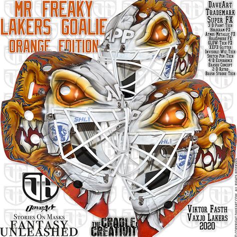 Shl 2020/2021 är färdigspelat och vi kan samtidigt summera de olika statistikkategorierna efter grundserien. Mr Freaky Lakers Goalie - Orange Edition - Viktor Fasth ...