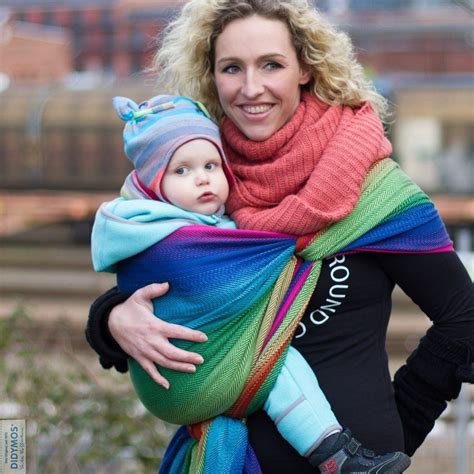 Didymos Rainbow Lisca | Lisca, Baby wearing wrap, Baby wearing