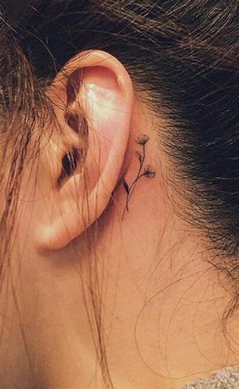 Ahead, 20 subtle and bold ear tattoos that will convince you to get inked asap, including lavender sprigs, hearts, flowers, and more. 100+ Trending Watercolor Flower Tattoo Ideas for Women ...