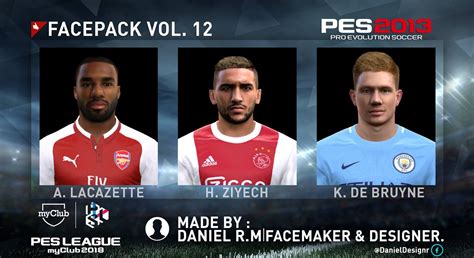 Dani olmo face (leipzig/spain) pes 2021 подробнее. PES 2013 Facepack vol. 12 by Daniel R.M - Pes-Moder