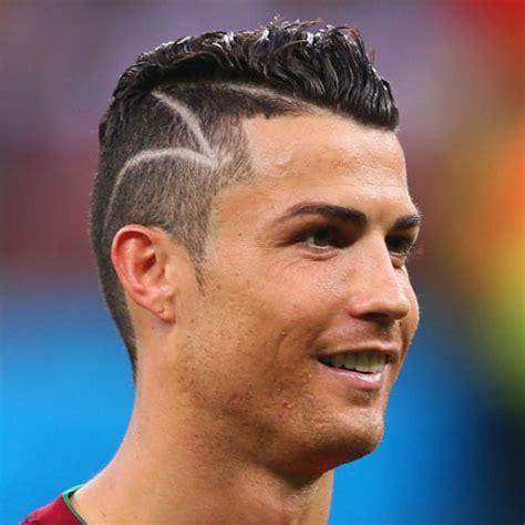 Ronaldo held his hand to his chest, sang along to a ballad and shadowboxed while working out on an exercise bike indoors, blowing a kiss at girlfriend georgina rodriguez, who was filming his. Ronaldo Hairstyle Back Side