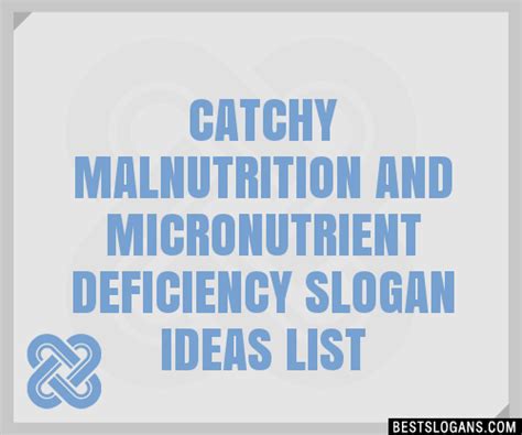 50 catchy electrical safety slogans : 30+ Catchy Malnutrition And Micronutrient Deficiency ...