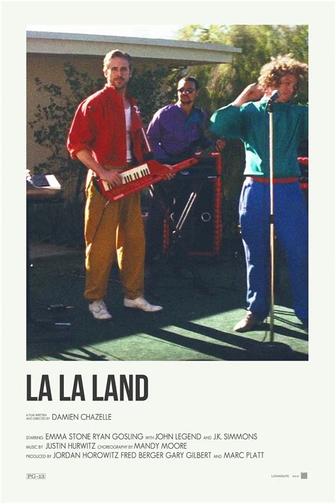 La la land 2016 double sided original movie poster 27 x 40. La La Land alternative movie posters Prints... | Andrew ...