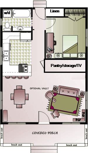 Anjali has to schedule yoga time when i. Good no loft tiny floor plan | Tiny house floor plans ...