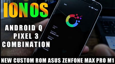 Flash stock firmware using adb fastboot tool. iON OS Best Custom Rom Asus Zenfone Max Pro M1 | Quick ...