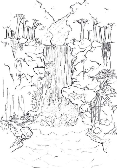 Click the landscape coloring pages to view printable version or color it online (compatible with ipad and android tablets). I dont do many backgrounds but I was pleased with this, so ...