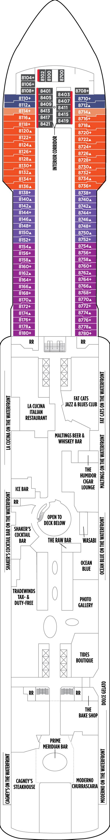 Norwegian breakaway cruise ship deck plans: Pin by Mag Sands on The Cup...Bermuda Breakaway | Deck ...