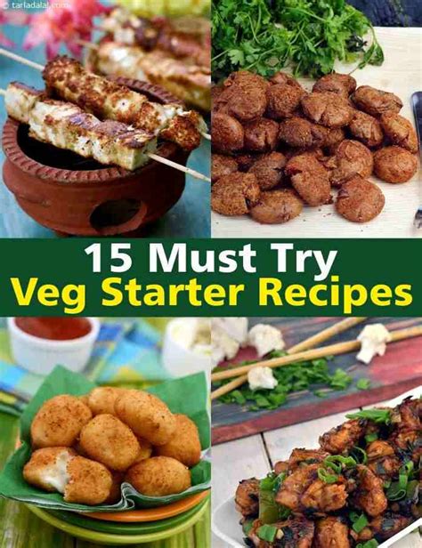 Dinner party starters (784) looking for easy to make starters that will still impress guests? 15 Best Starter Recipes, Veg | TarlaDalal.com | #19