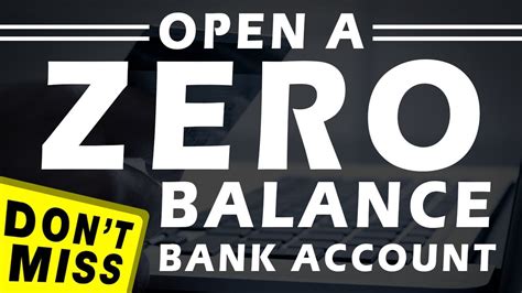 Find content updated daily for zero balance bank account How To Open A Zero Balance Bank Account FREE (Hindi) - YouTube