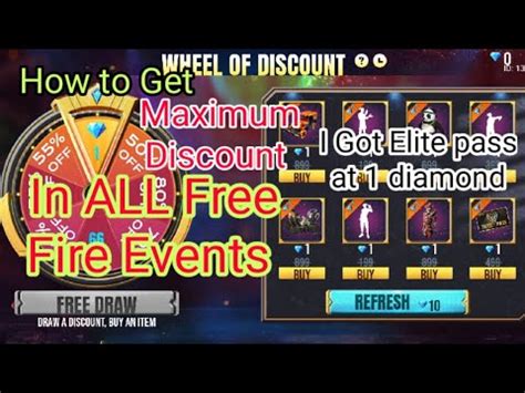 Calendário de eventos free fire. How to get Maximum Discount in ALL Free Fire Events, I Got ...
