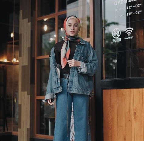 Maybe you would like to learn more about one of these? Ootd Jaket Jeans Wanita Hijab - Hijab Lifestyle