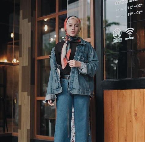 Ootd baju putih celana putih. Ootd Hijab Celana Jeans Baju Putih | Jilbab Gallery