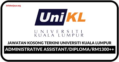 Jawatan kosong, jawatan kosong kerajaan, jawatan kosong swasta, jawatan kosong 2020.sumber jawatan kosong.suruhanjaya perkhidmatan maklumat jawatan kosong: Jawatan Kosong Universiti Kuala Lumpur • Jawatan Kosong ...