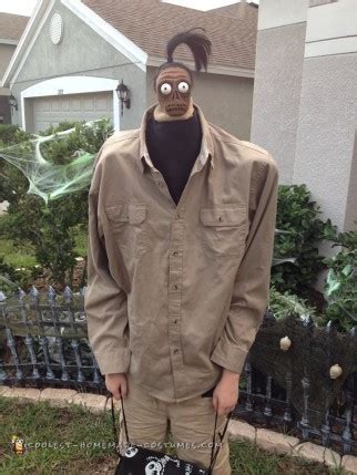 I didn't know how much time it would take to make this doll. Beetlejuice Shrunken Head Man Costume