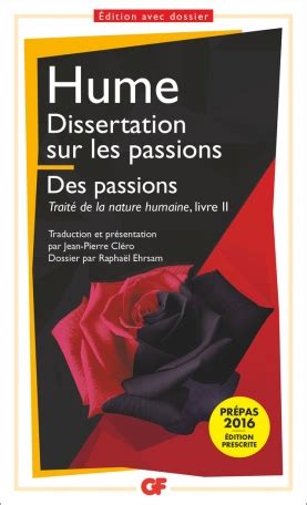 Lois de la nature / lois de la société : Traité de la nature humaine - Tome 2 - Dissertation sur les passions - Les passions de David ...