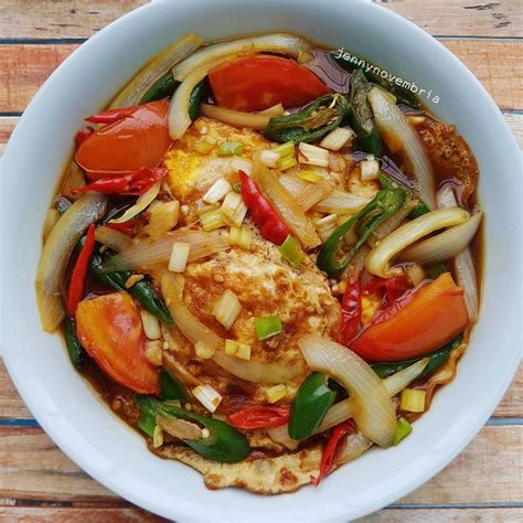Berikut ini kami hadirkan aneka resep sambal goreng tempe untuk anda. Resep olahan telur sederhana Instagram di 2020 | Resep masakan, Masakan, Resep