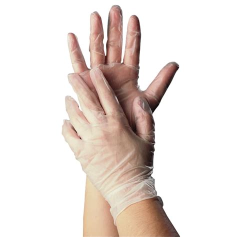 Disposable clear poly elbow length food service gloves (500/case) $32.50 /ea. Tomlinson 1036622 Powder Free Disposable Food Service ...