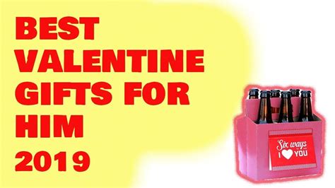 Maybe you would like to learn more about one of these? Best valentine gifts for him 2019 https://youtu.be/2 ...