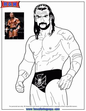 Easy and free to print wrestling wwe coloring pages for children. 20+ Free Printable WWE Coloring Pages - EverFreeColoring.com