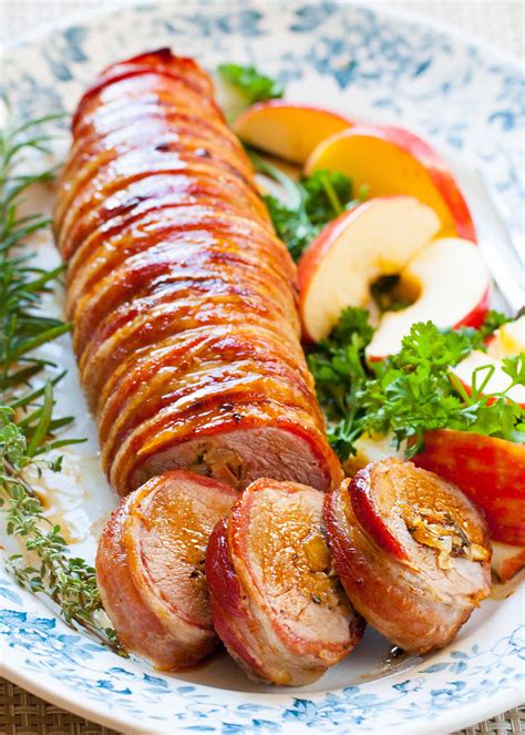 This bacon wrapped pork tenderloin is an incredible way to prepare pork that happens to only require 4 ingredients: Traeger Pork Tenderloin Recipe : Grilled Pork Tenderloin ...