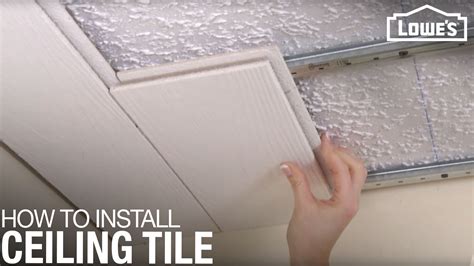 Sometimes ceilings are not square, so you may find yourself having to adjust a tile here and there. A video demonstrating how to install a plank ceiling ...