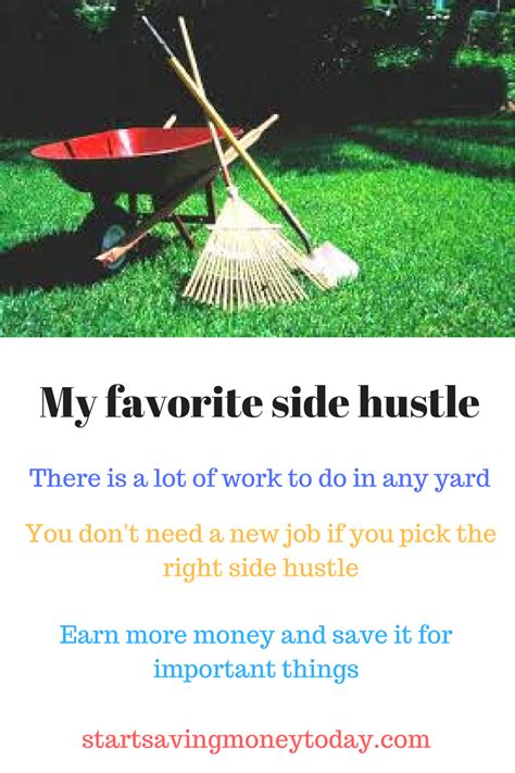 Find the help you need. Earn extra-money doing yard work - The Art of Frugal Living