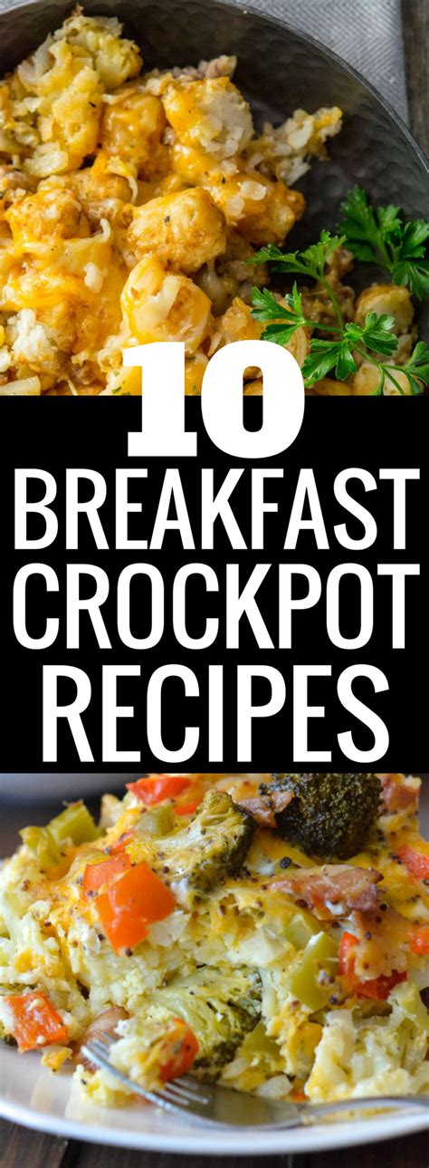 I can't wait to do this in my crockpot! 25+ Easy Breakfast Crockpot Recipes That Will Make You ...