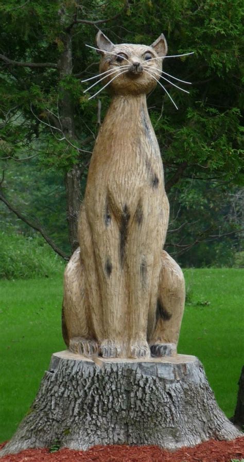 Zur not kann man auch mal „darübertrampeln, es bricht. Holzfiguren werden Ihrem Garten einen individuellen Look ...