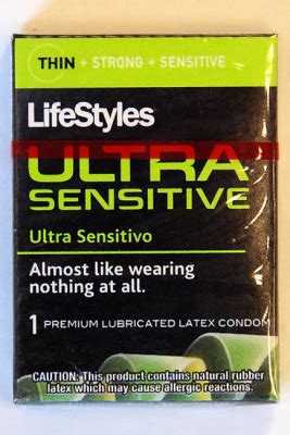 LifeStyles Ultra Sensitive Single Latex Condoms - Online ...