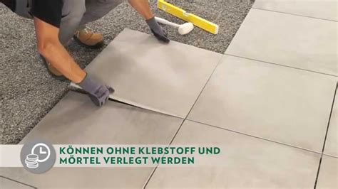 Zeitgemäße fliesen in anthrazit und anderen dunklen dekoren finden sie bei deine tür. Terrasse Fliesen Untergrund