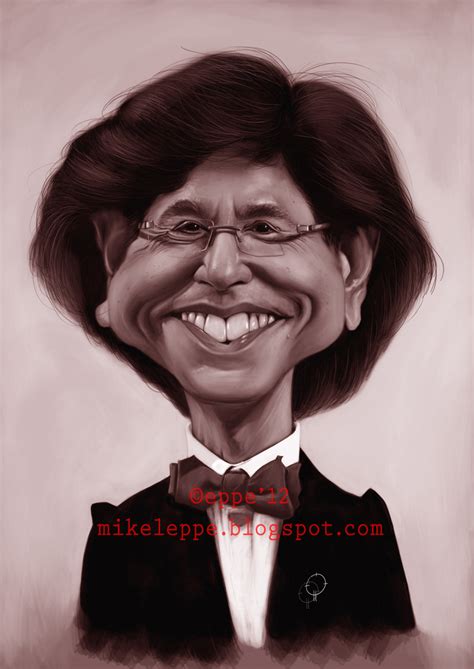 Elio di rupo ( francuski: Mike Eppe - caricature illustration: Elio Di Rupo