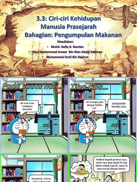 Ciri-ciri Kehidupan Manusia Prasejarah (Bahagian ...