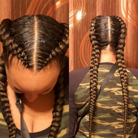 The presence or absence of baby hairs is considered and interpreted differently among different people. Ankara Teenage Braids That Make The Hair Grow Faster ...