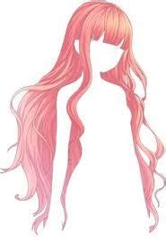 The hair, just like the eyes, is an elementary part of an anime character. Resultado de imagen para kawaii draw red long hair bow | Tóc đẹp, Kiểu tóc, Drawing