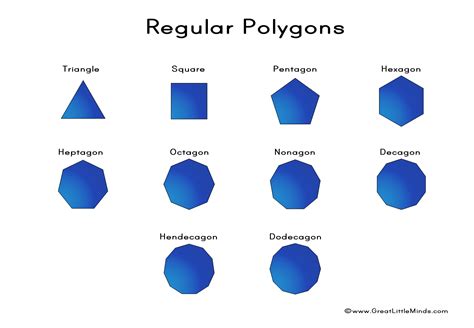 polygon | Regular Polygons | Regular polygon, Polygon, Dodecagon