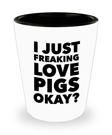 168 x 281 jpeg 19 кб. Pig Shot Glass Pig Lover Themed Gifts for Adults - I Just ...