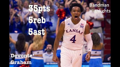 Devonte graham is on facebook. Devonte' Graham Kansas vs Toledo/11.28.17/Highlights ...