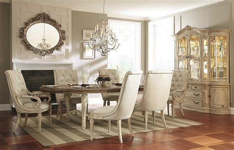 Jessica mcclintock lighting illuminates the home inside and out with a variety of lighting choices from table lamps, wall sconces, ceiling and wall pieces, chandeliers, and ceiling fans. American Drew Jessica McClintock Boutique Dining Set ...