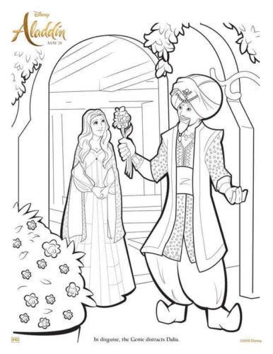 Aladdin 2019 coloring pages printable. Free Printable Aladdin 2019 Coloring Pages