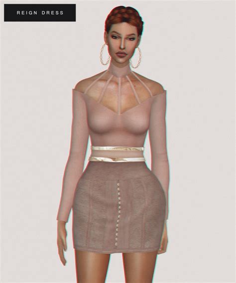 Por ejemplo, tu monarca puede ser un rey, emperador, zar o un . Reign dress at Fashion Royalty Sims » Sims 4 Updates