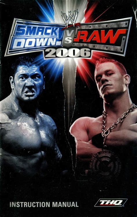 Do not miss the latest volume of our award winning series! WWE Smackdown vs. Raw 2006 (2005) PlayStation 2 box cover ...